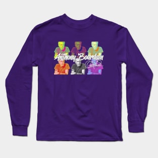 Anthony Bourdain Popart Long Sleeve T-Shirt